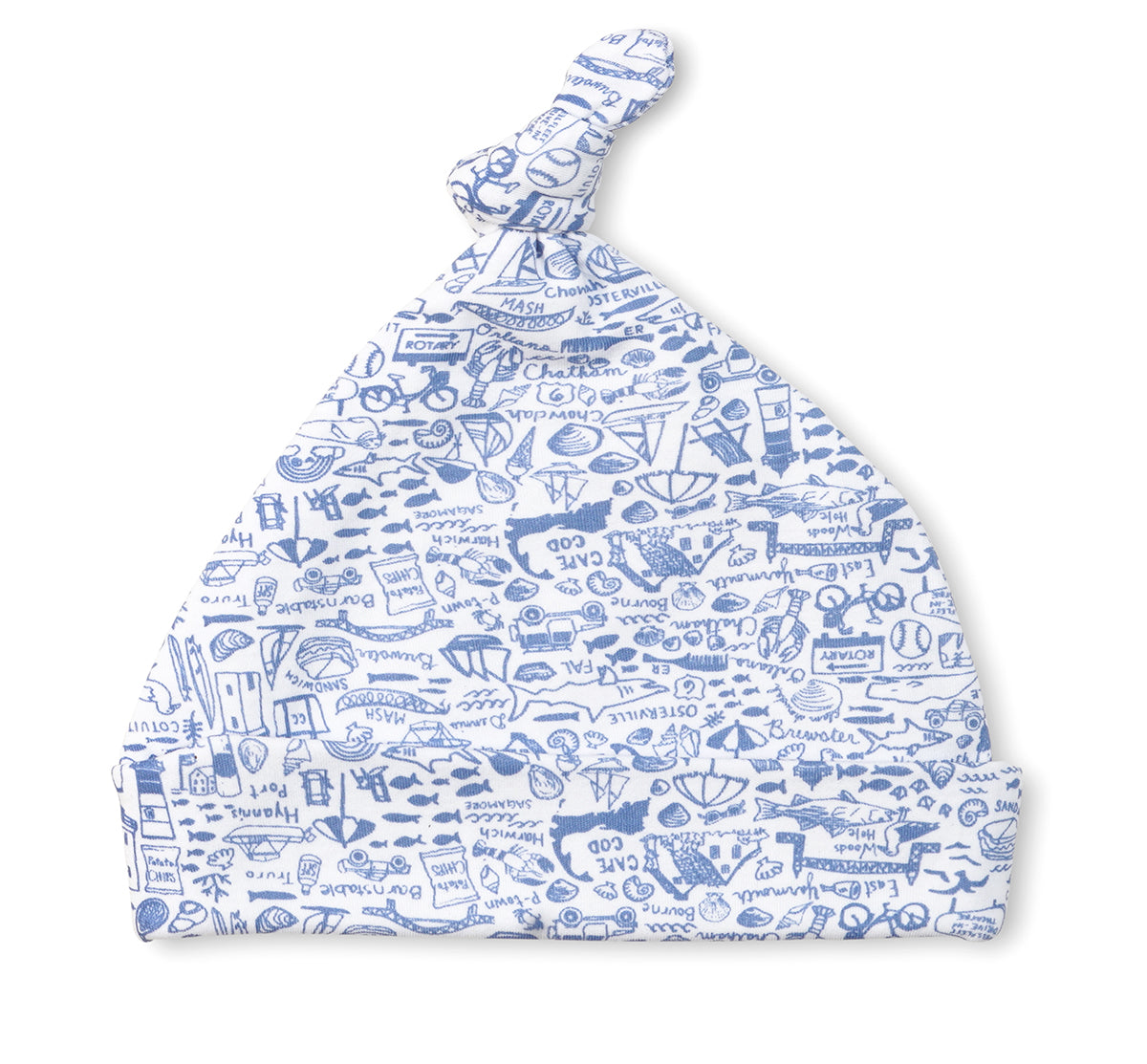 Cape Cod Doodle Knotted Hat