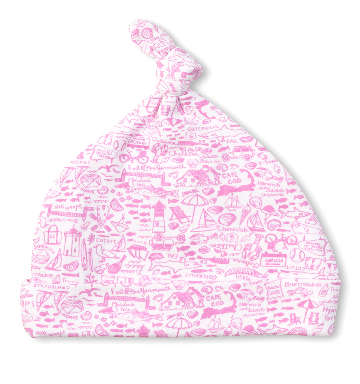Cape Cod Doodle Knotted Hat