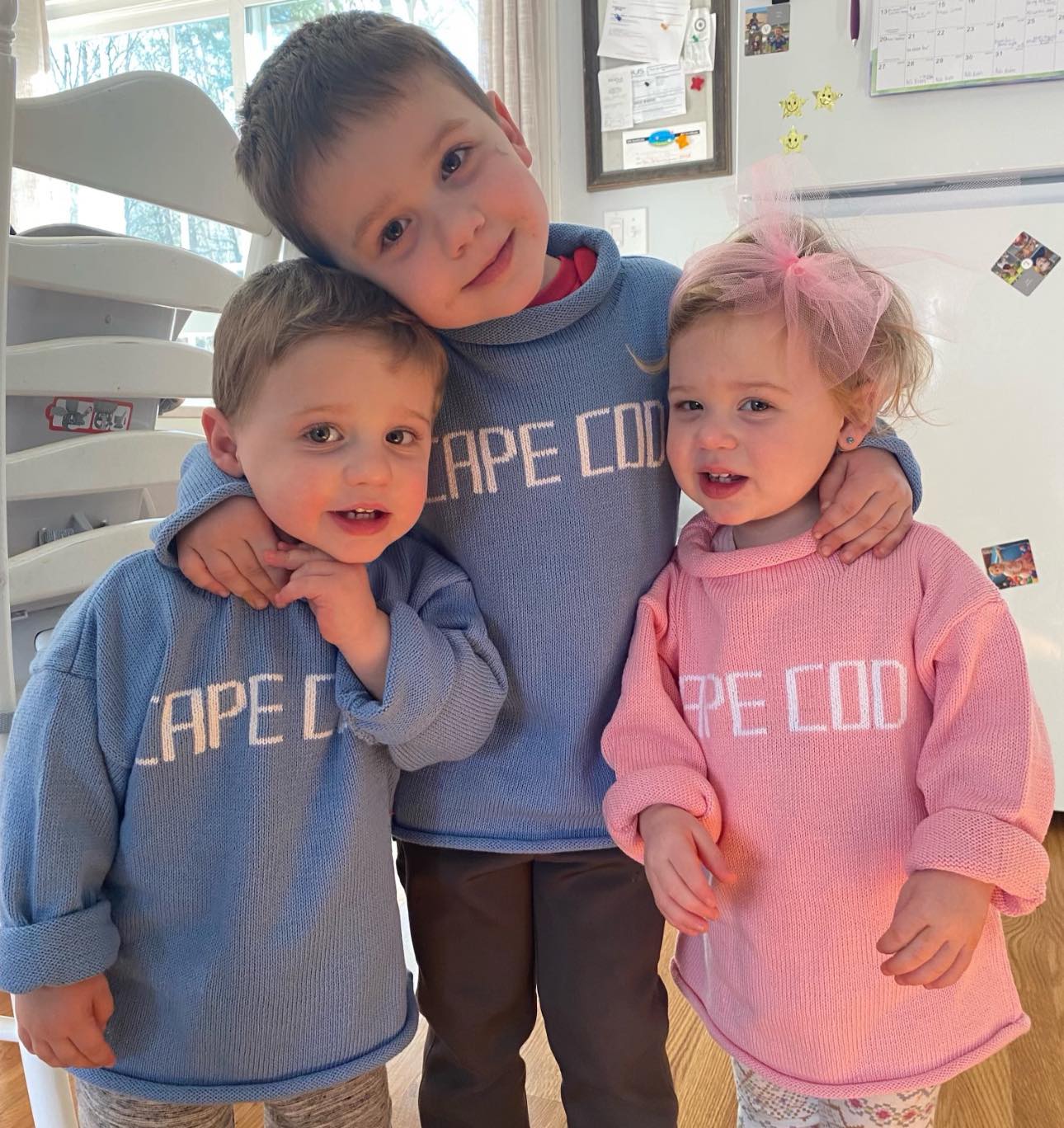 Roll Neck Cape Cod Sweater Pink