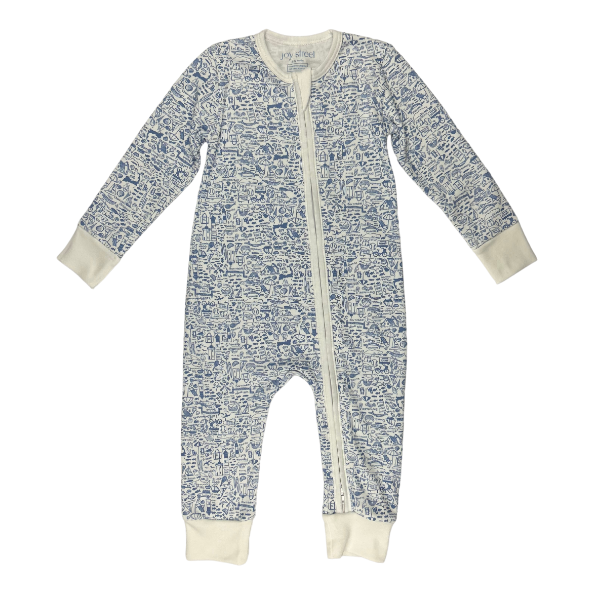 Cape Cod Doodle One Piece Pajama