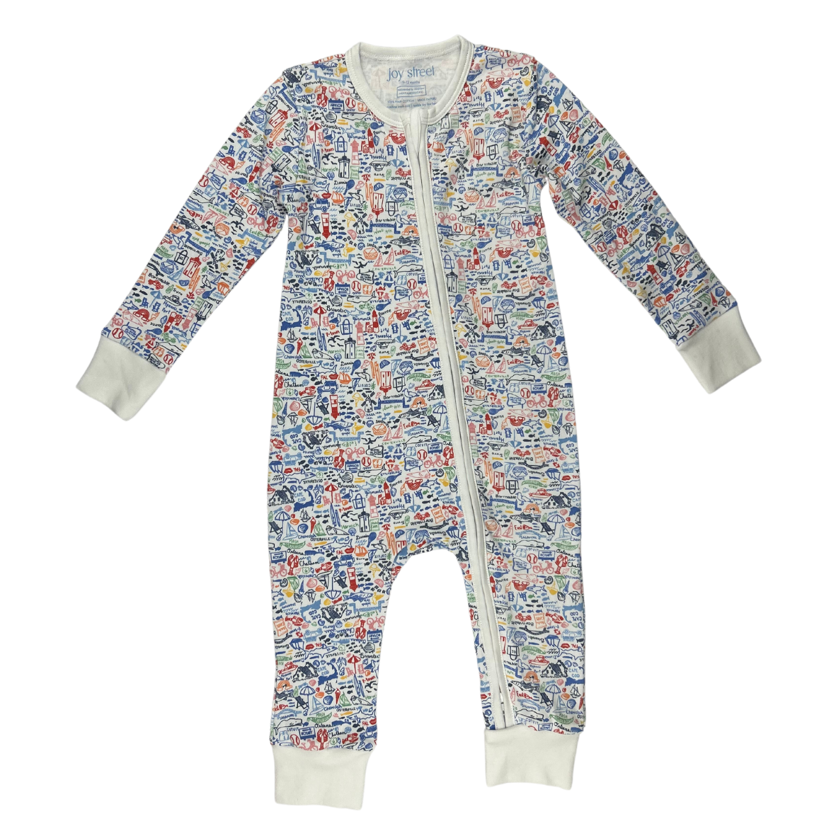 Cape Cod Doodle One Piece Pajama