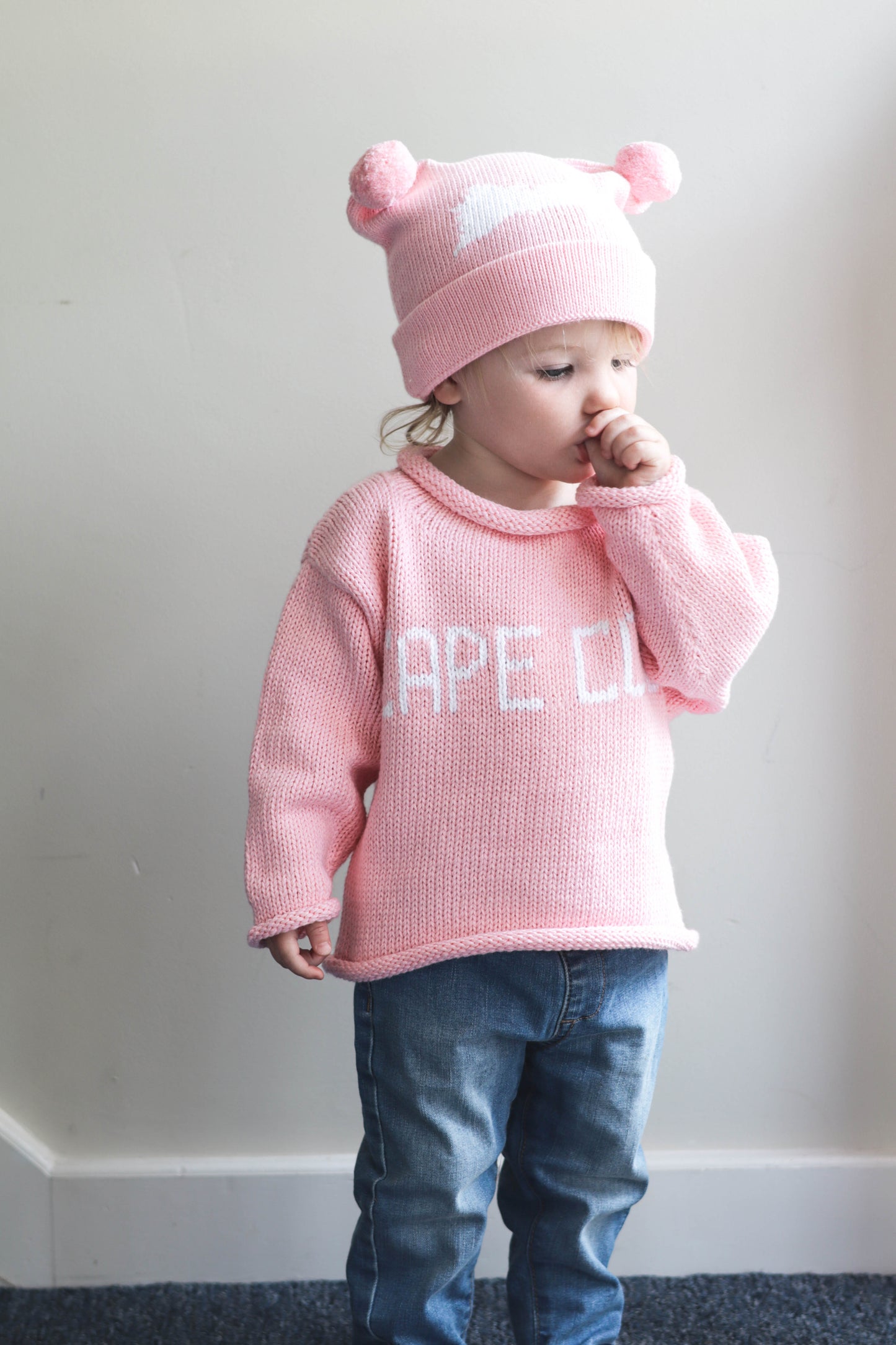 Cape Cod Pom Pom Hat
