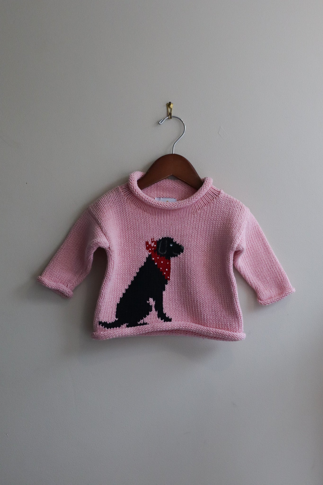 Roll Neck Dog Sweater