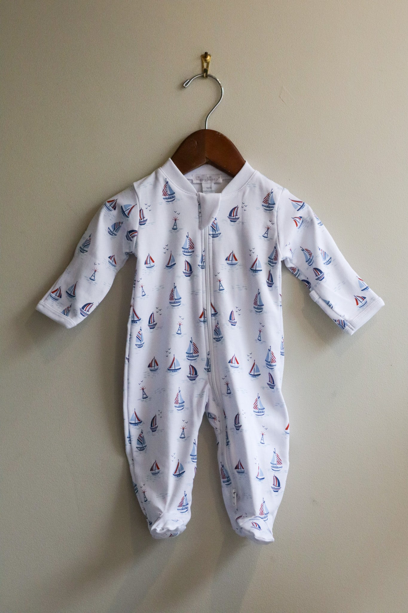 Red, White, & Blue Regatta Footie