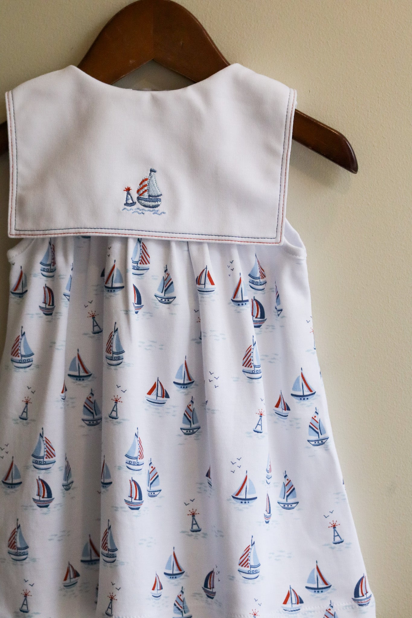 Red, White, & Blue Regatta Dress Set
