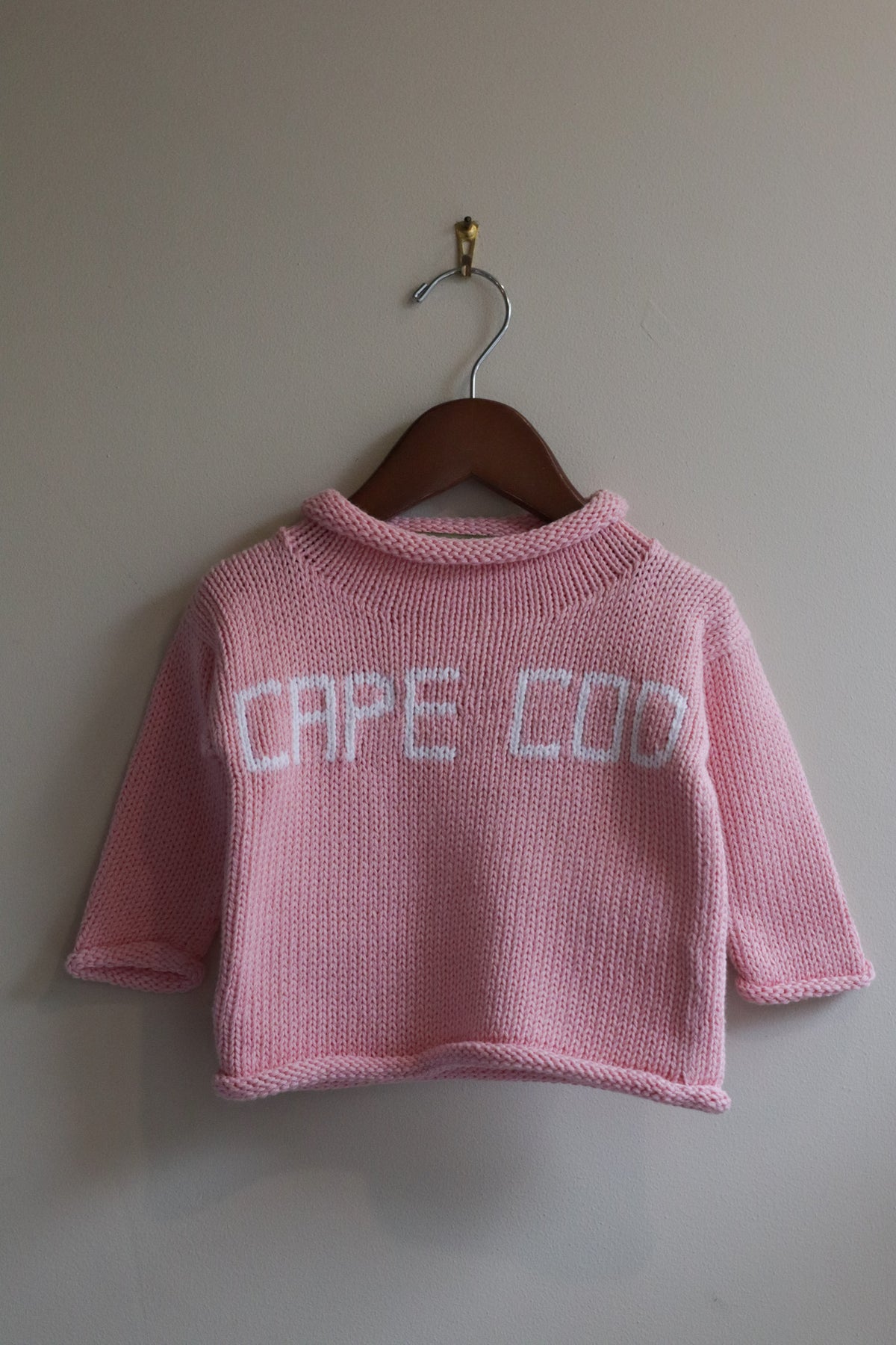Roll Neck Cape Cod Sweater