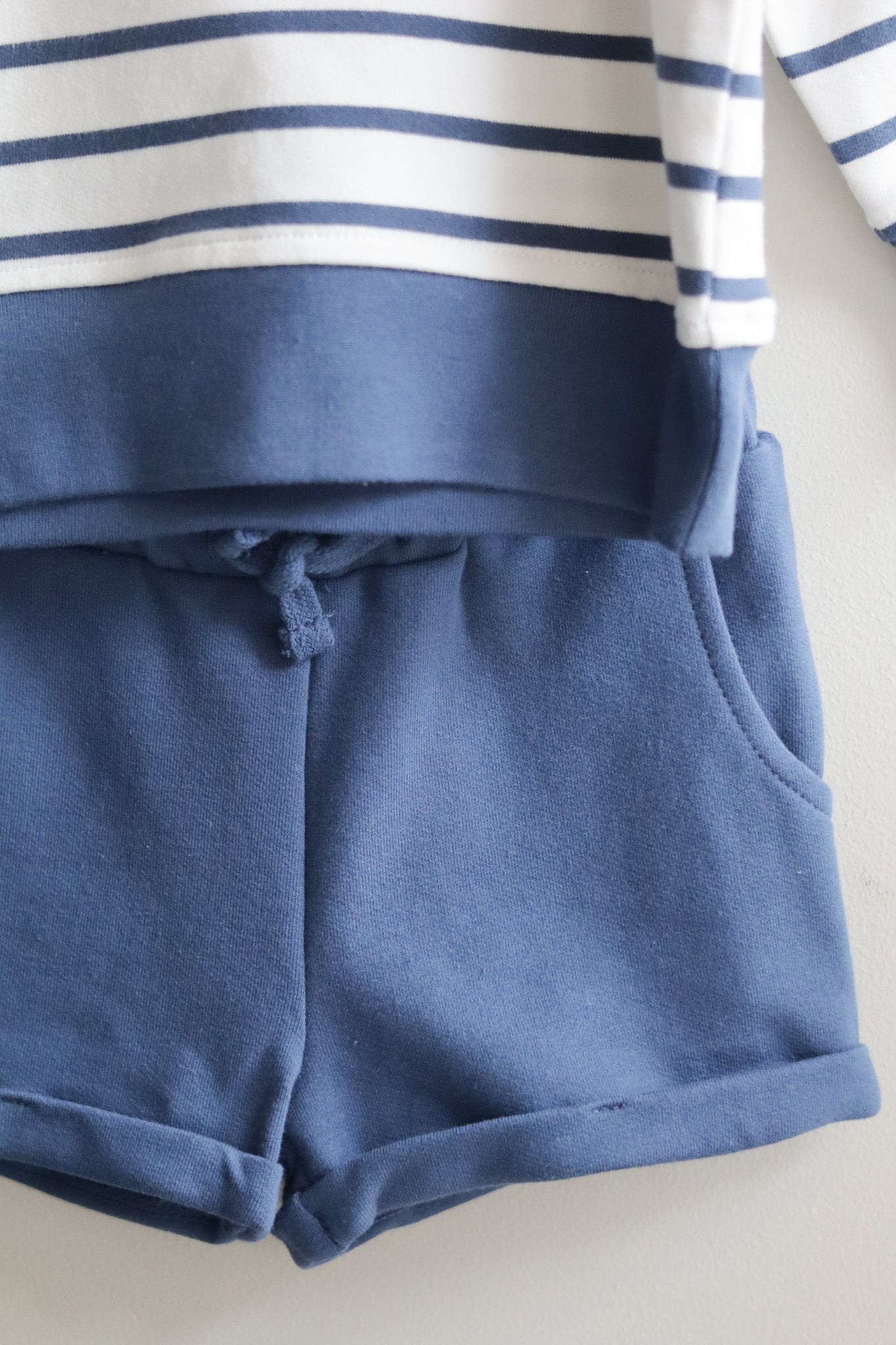 Bubbly Sailboat French Terry Set with Ruffle