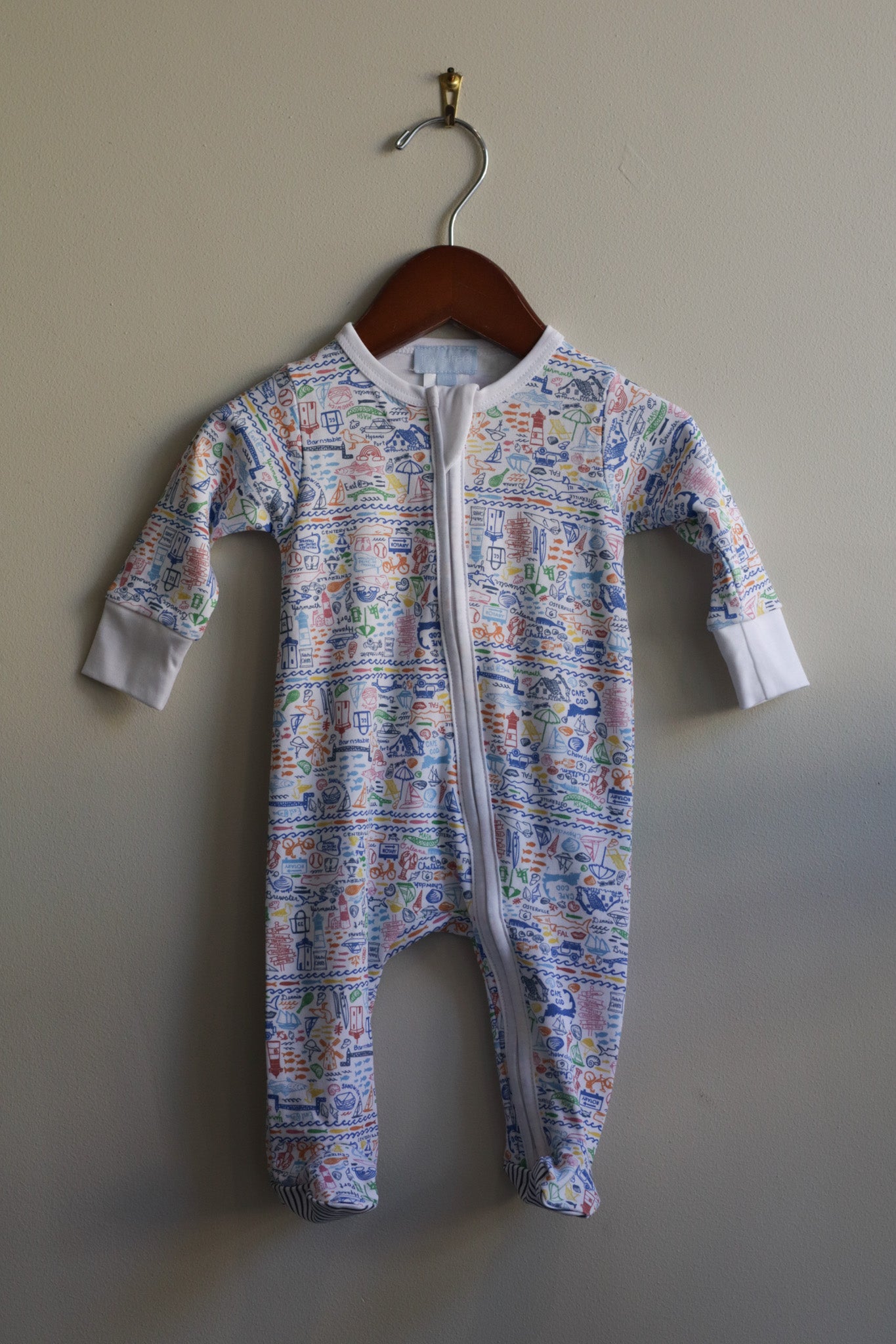 Cape Cod Doodle Footie
