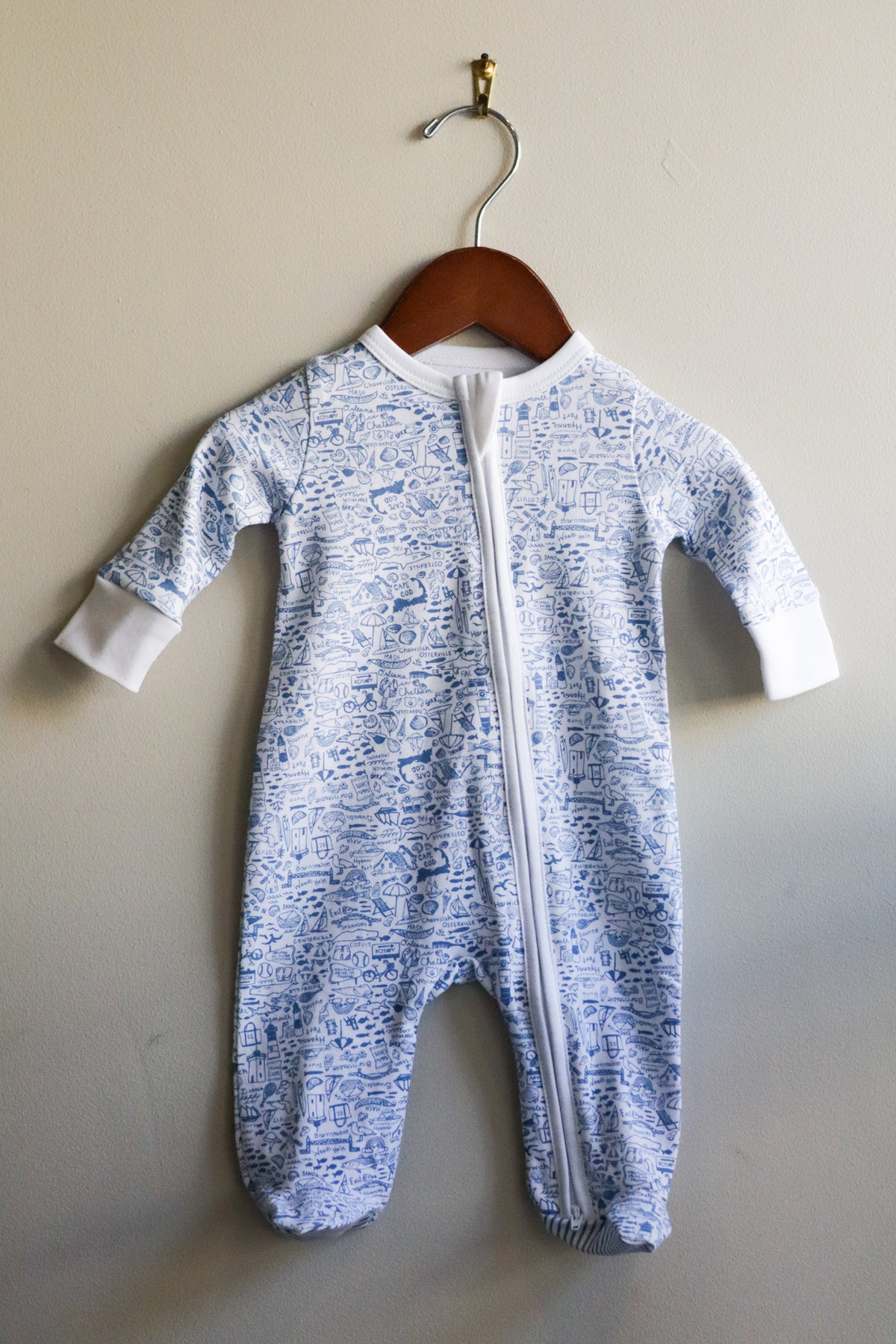 Joy Street Cape Cod PJ Blue