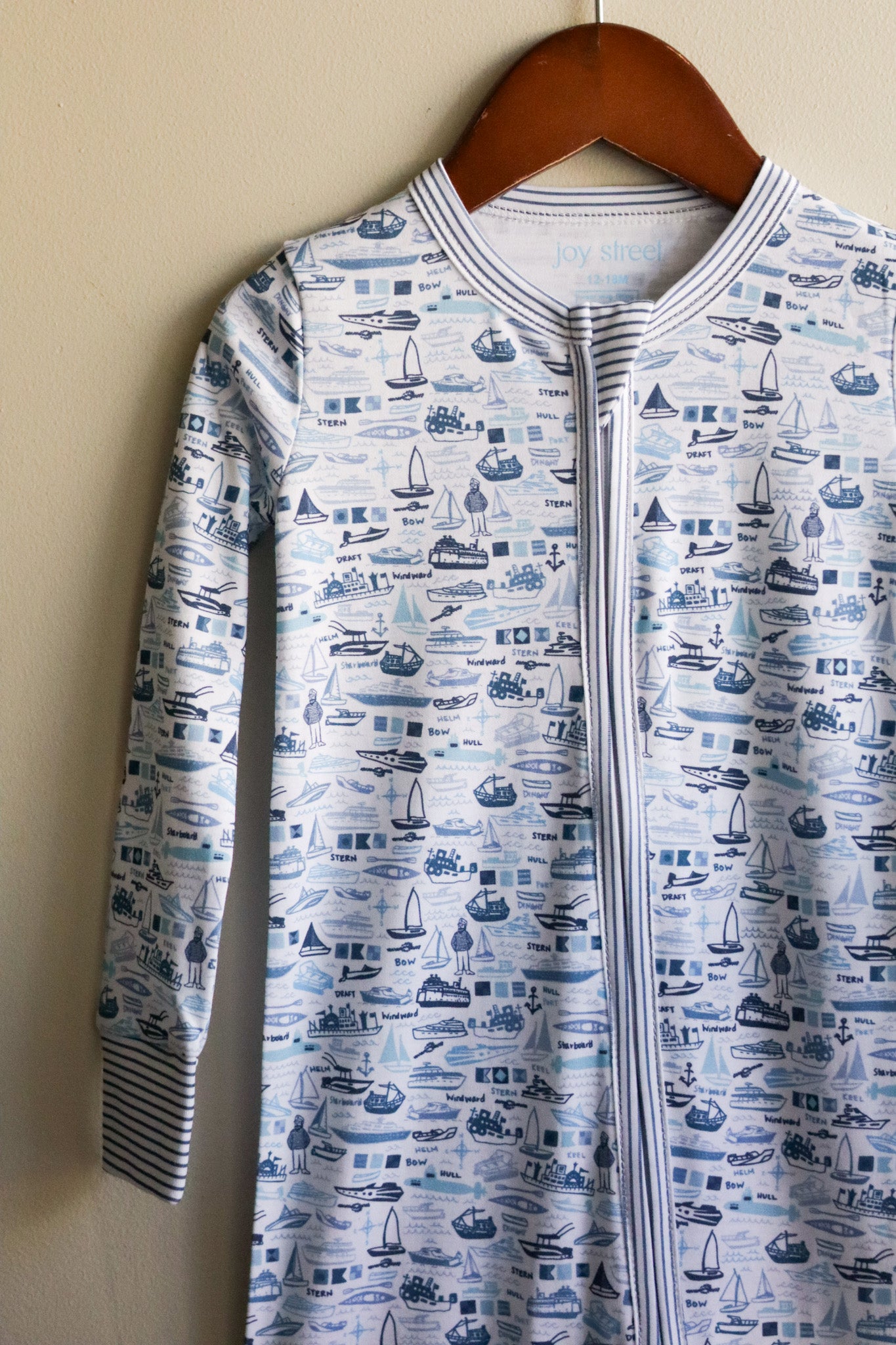 Boats Doodle Pajama