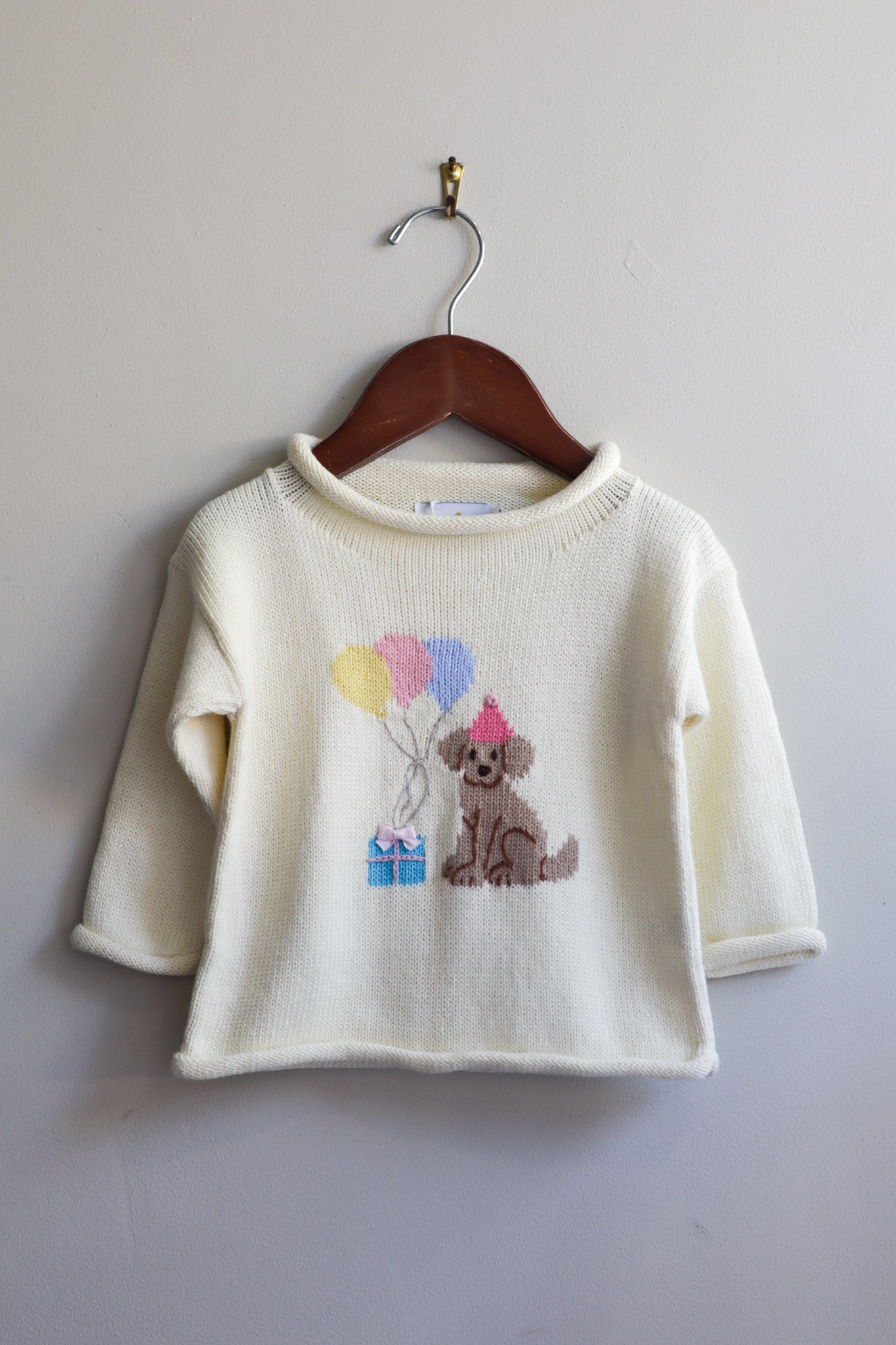 Roll Neck Birthday Sweater
