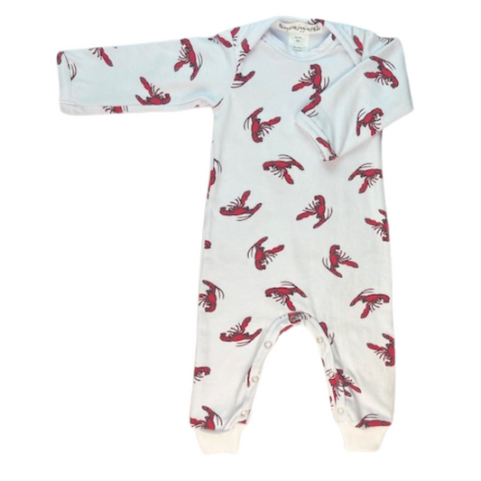 Lobster Romper Pajamas Red
