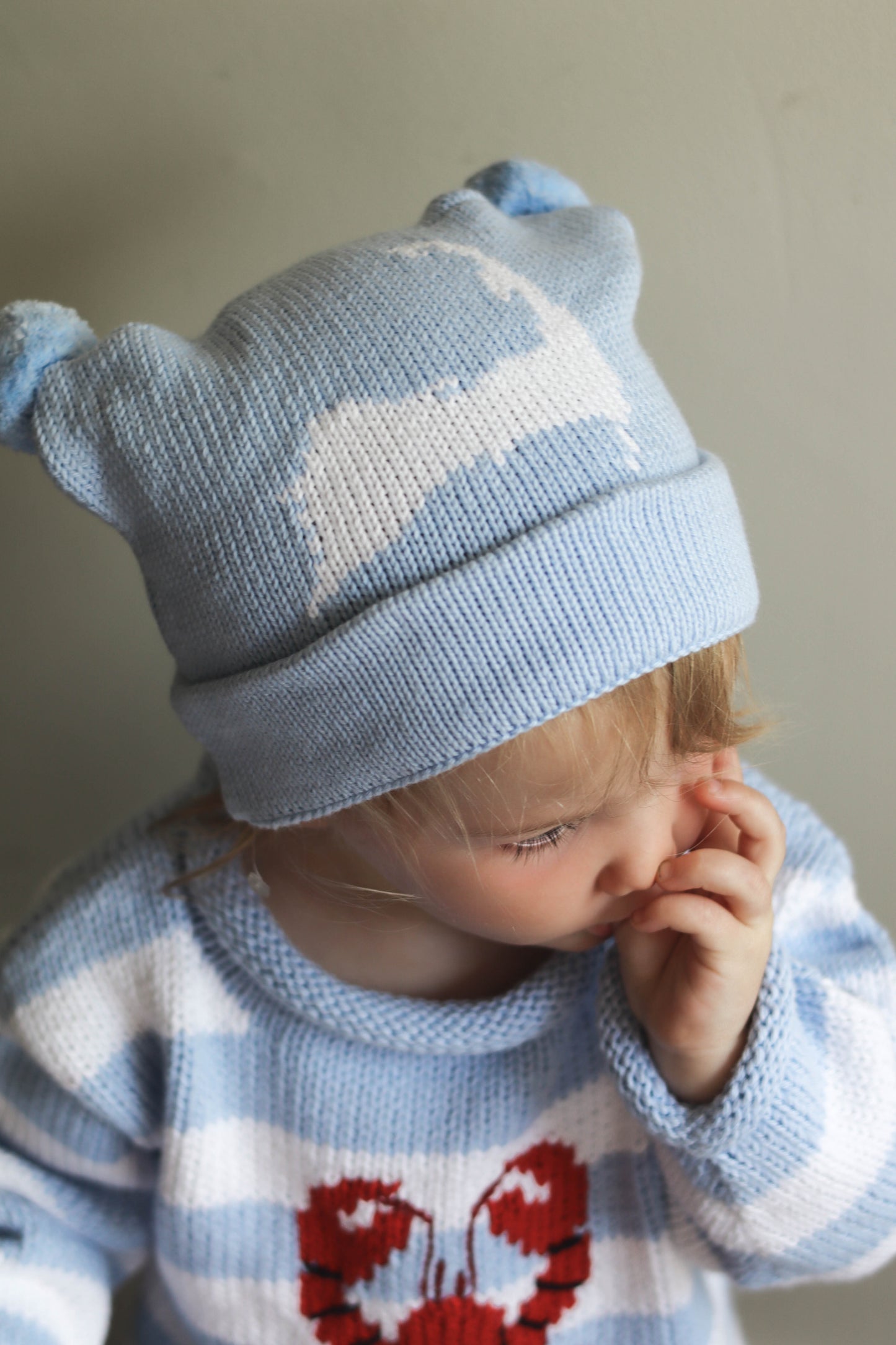 Cape Cod Pom Pom Hat