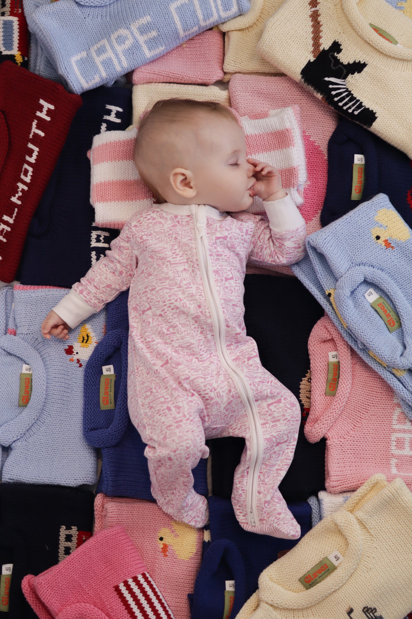 Cape Cod Doodle Baby Pajama