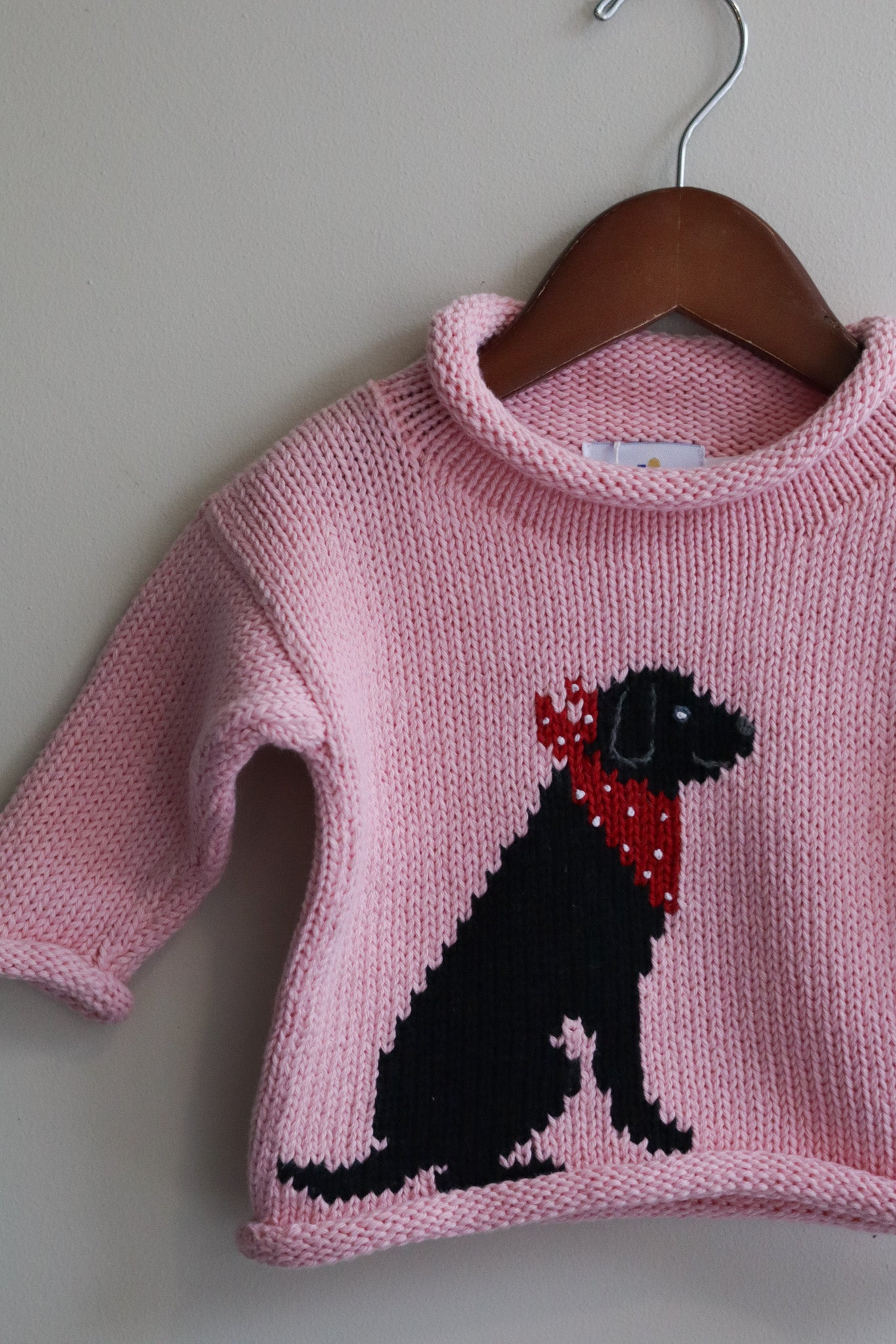 Roll Neck Dog Sweater