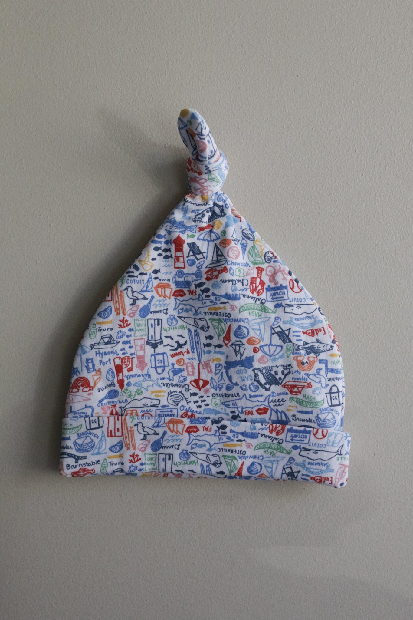 Cape Cod Doodle Knotted Hat