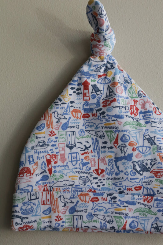 Cape Cod Doodle Knotted Hat