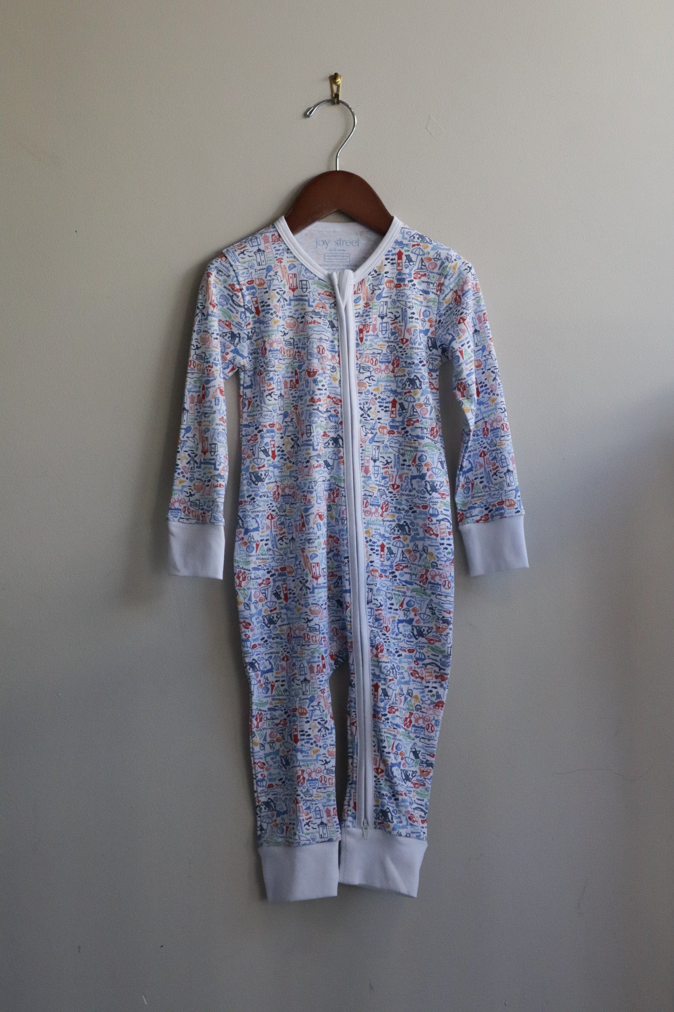 Cape Cod Doodle One Piece Pajama