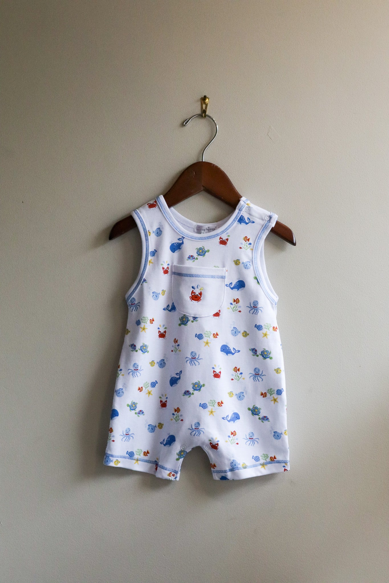 Sleeveless Playsuit Ocean Antics