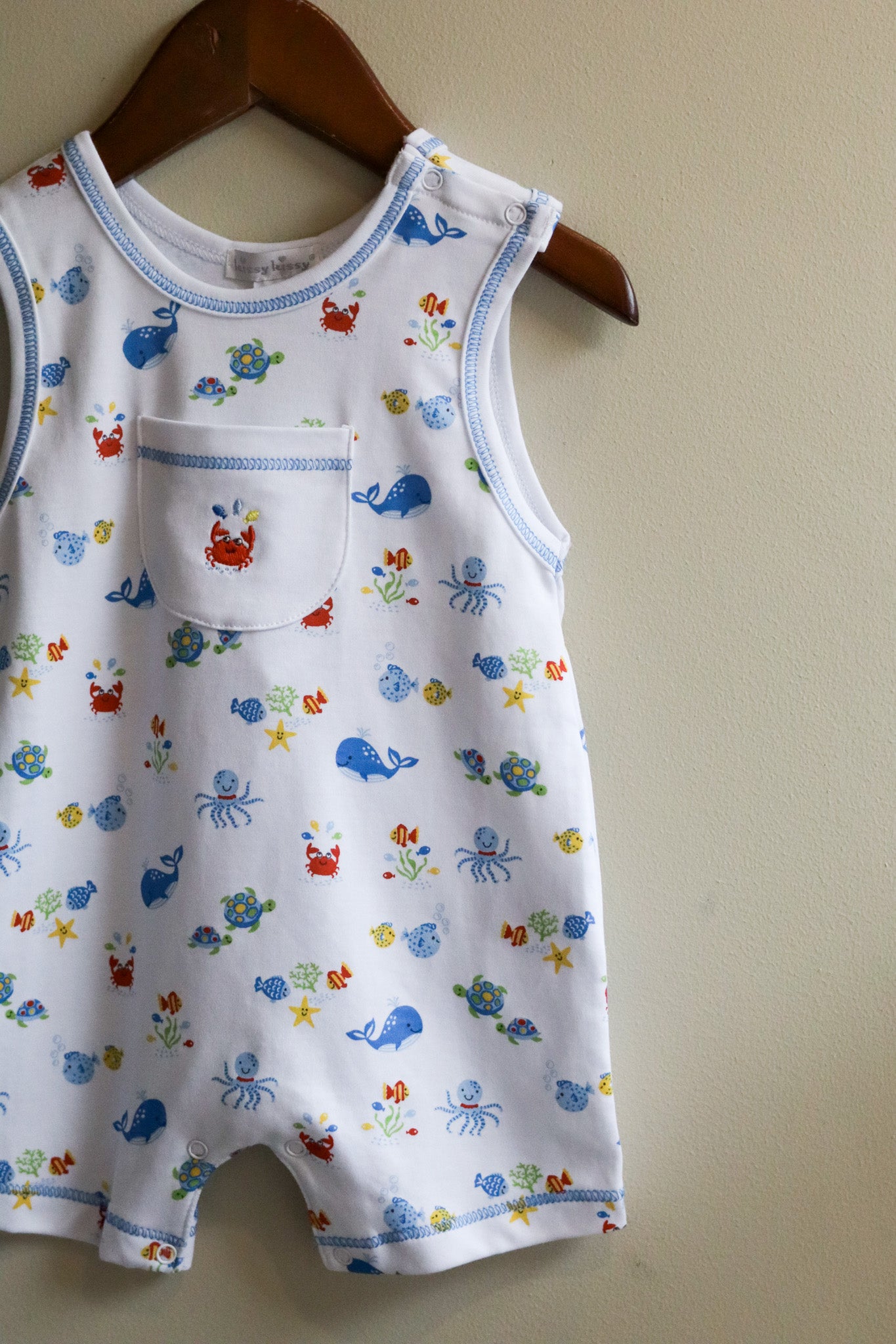 Sleeveless Playsuit Ocean Antics