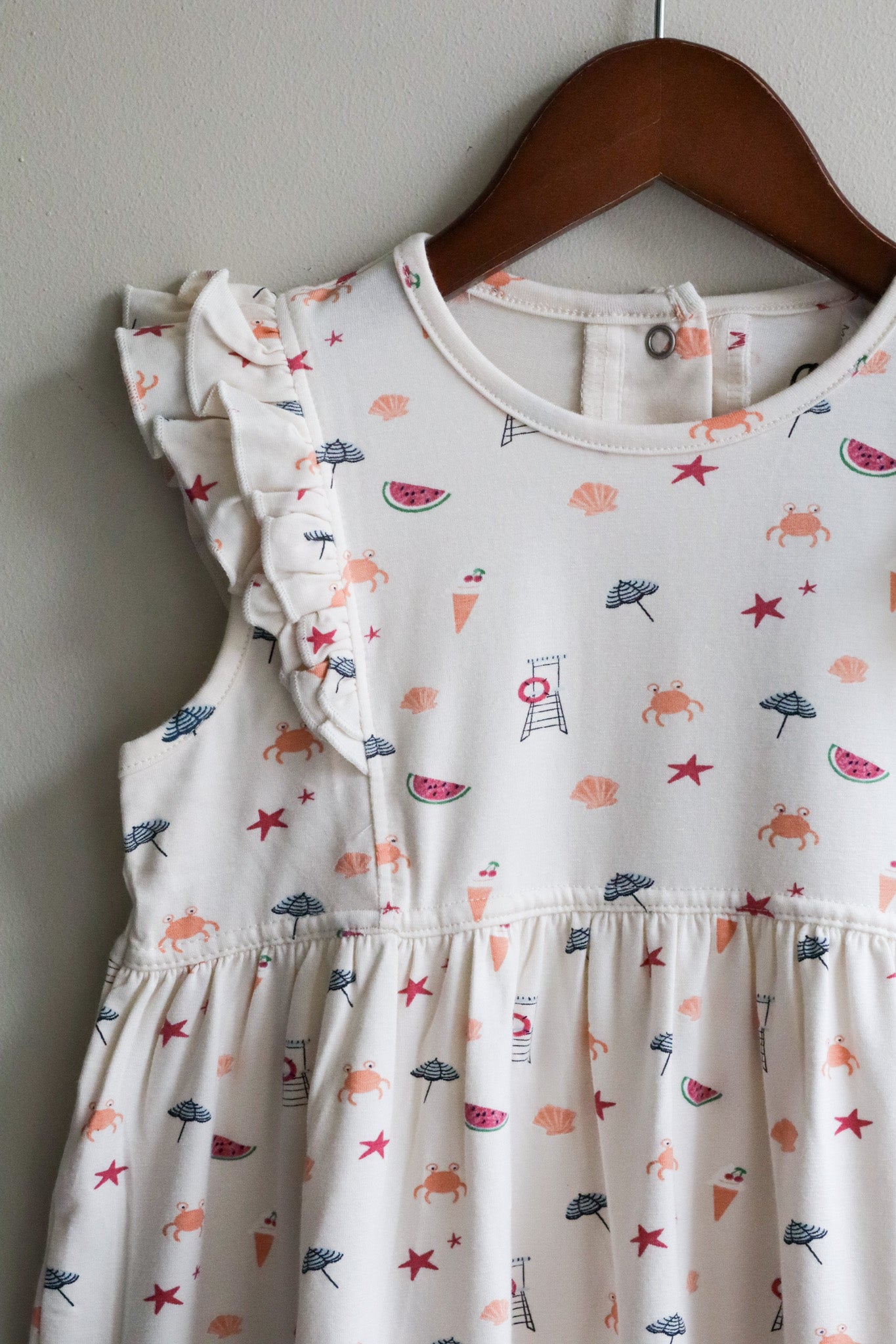 Cotton Modal Dress Beach on Whisper