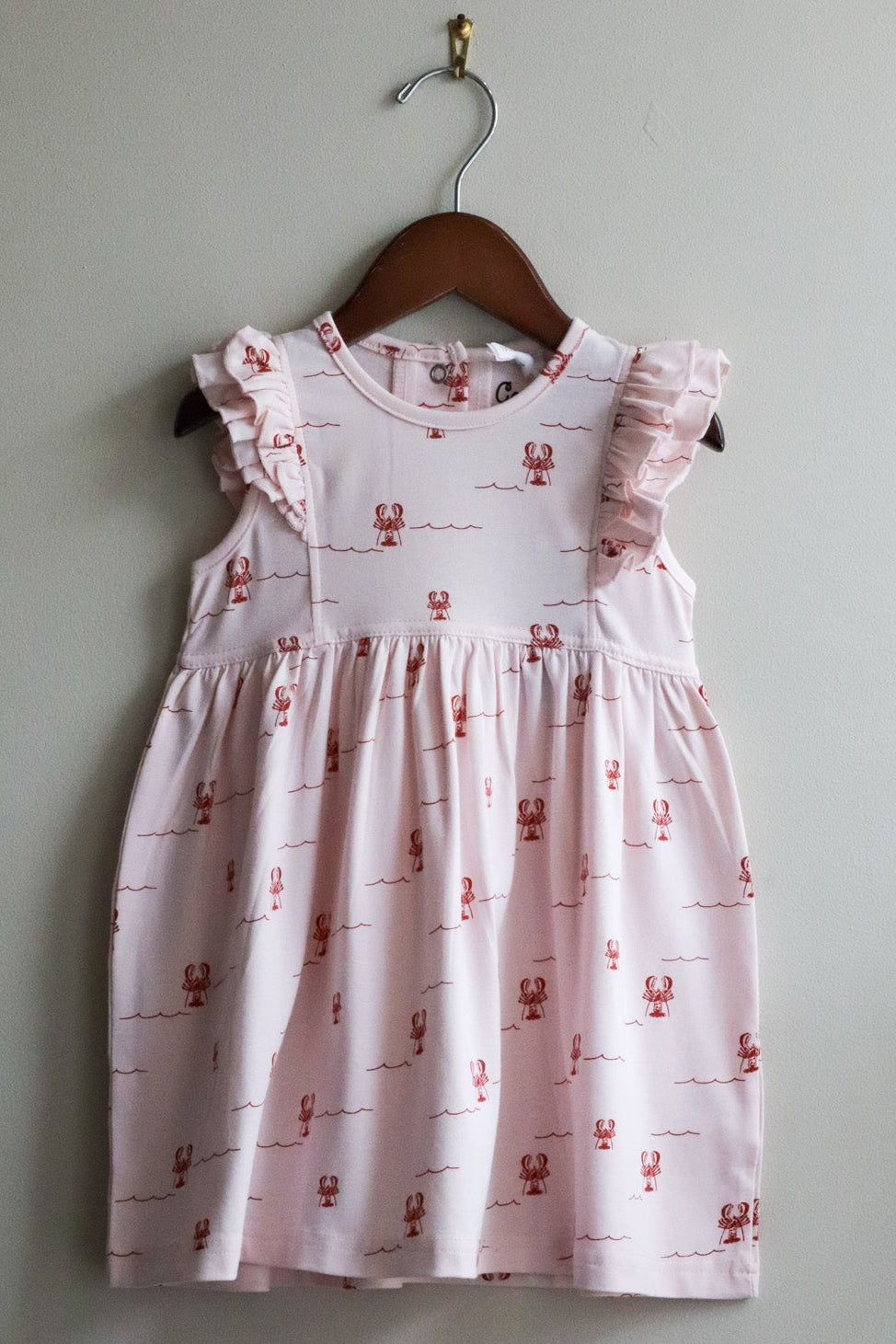 Cotton Modal Dress Lobsters