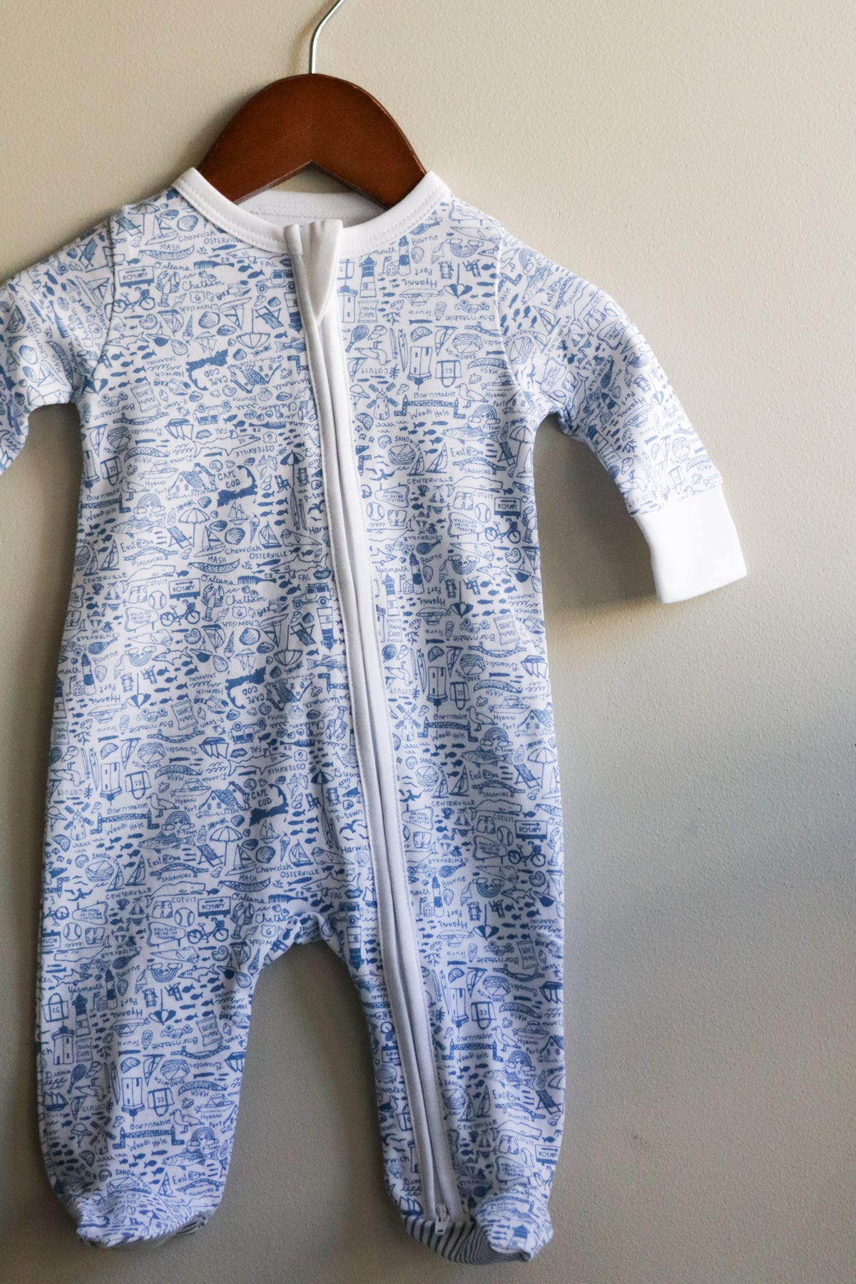 Joy Street Cape Cod PJ Blue