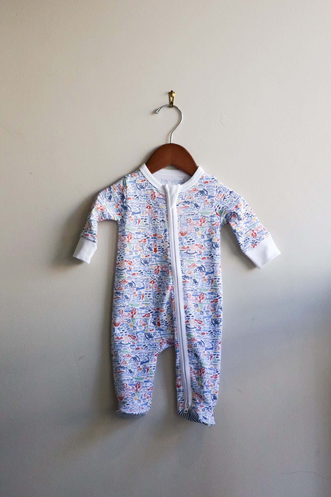 Cape Cod Doodle Baby Pajama