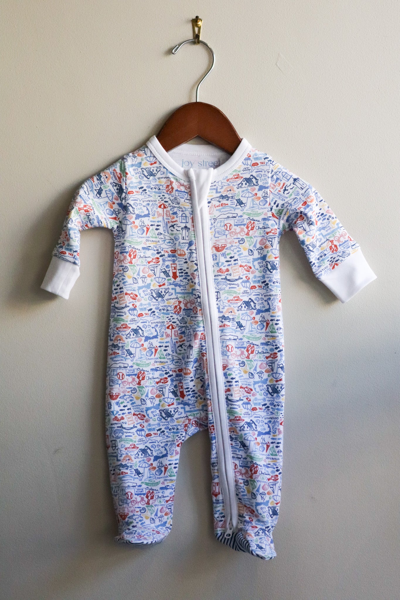 Cape Cod Doodle Baby Pajama
