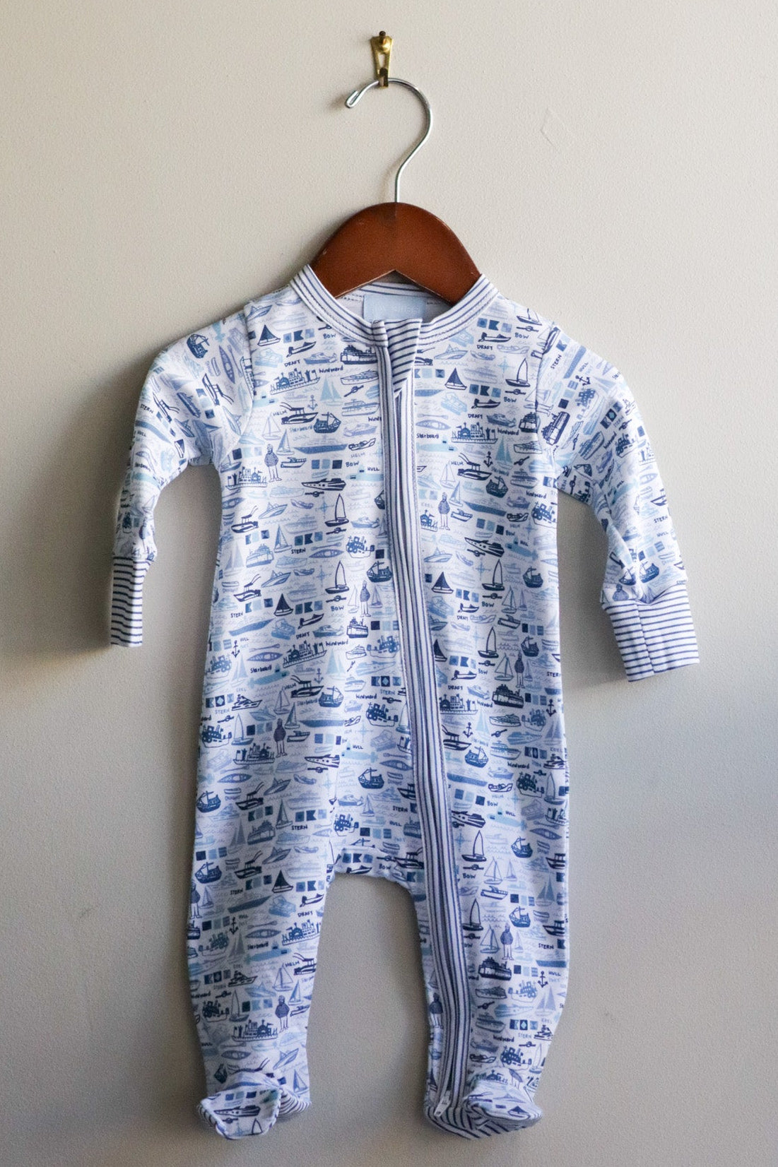 Boats Doodle Pajama