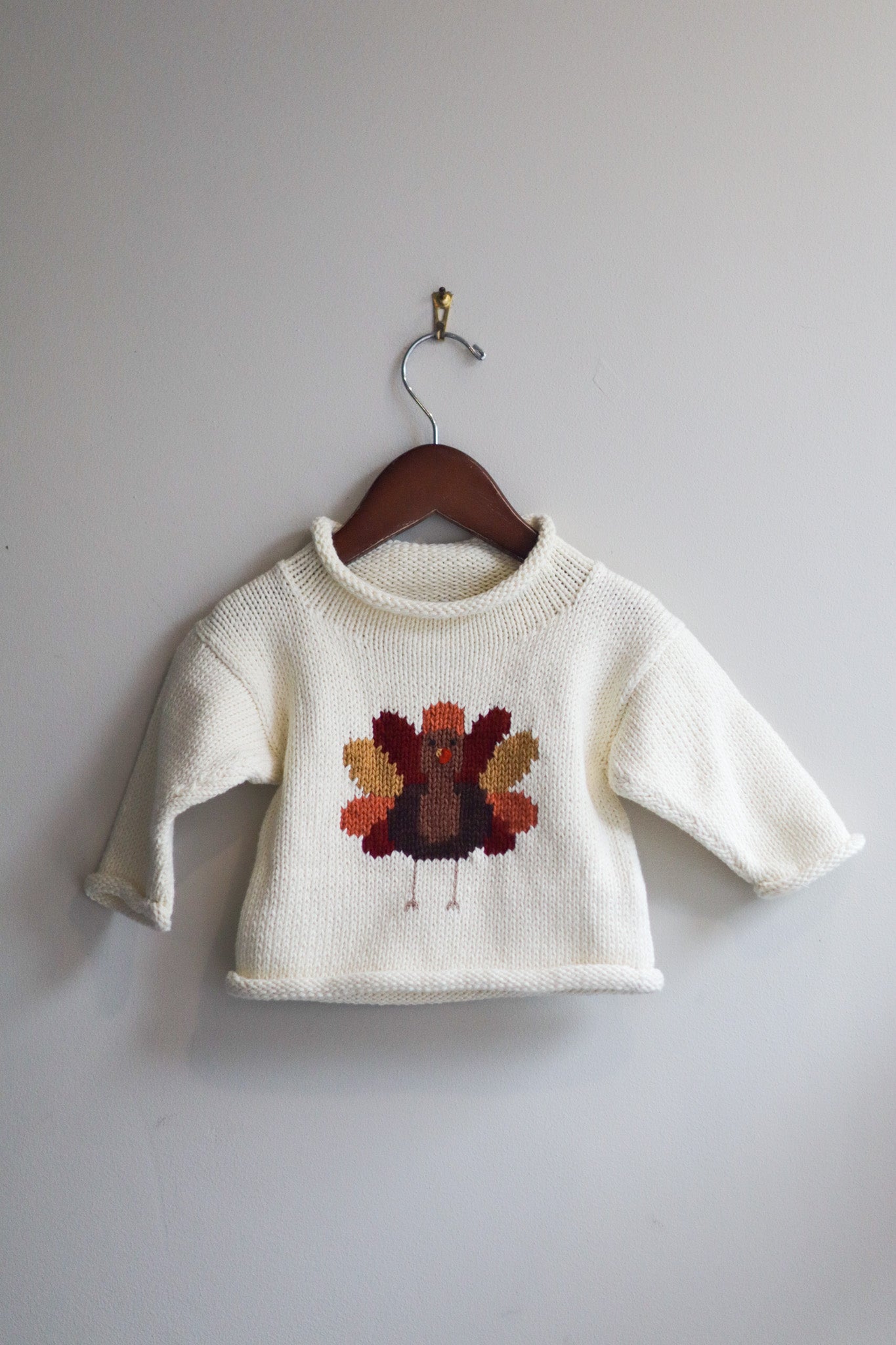 Roll Neck Turkey Sweater